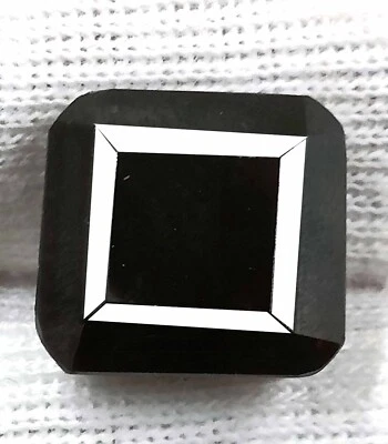 Aesthetic Brown Garnet Faceted Gems 10-12Ct Translucent EGL Real Emerald Cut JKF - Image 1 of 4