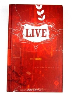 LIVE: Teen Holy Bible New Living Translation Hard Cover Tyndale House 2007 - Picture 1 of 12