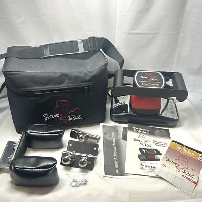 Jeanie Rub Variable Speed Massager w/ Accessories Travel Bag 3402 Core Products - Image 1 of 4