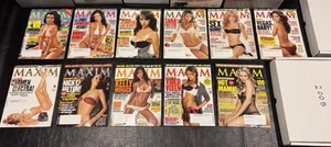 Maxim Magazine 2005 Lot- 11 Issues January Through November. Complete Run. - Imagen 1 de 13