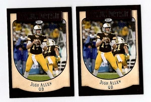 Josh Allen - 2018 Premium Portrait #PP-20 RC Buffalo Bills - (2) LOTE DE NOVATOS - Imagen 1 de 2