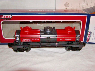 Williams Bachmann 47115 Transcontinental Oil Co 3 Dome Tank Car O 027 New Sealed - Image 1 of 4