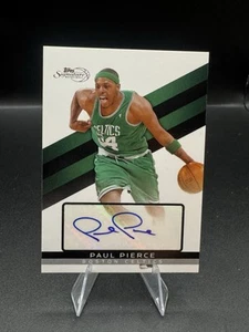 Tarjeta de autógrafo de la serie Topps Signature de Paul Pierce 2009 #'d/1999 Celtics - Imagen 1 de 3