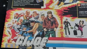 Notice Poster Catalogue Gi Joe vintage 1988 Hasbro kenner goldorak wars mask jap - Picture 1 of 7