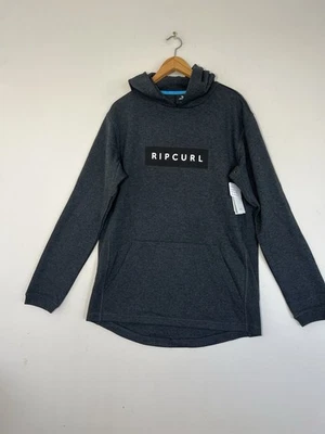 Rip Curl grey hoodie size M pockets skate surf outdoor vapor cool - Image 1 of 4