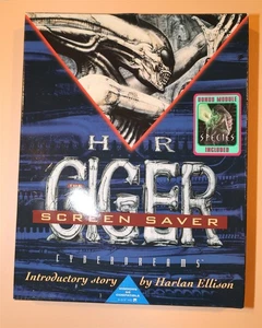 H. R. Giger Cyber Dreams Screen Saver 3.5 Discs 1995 Intro Harlan Ellison - Picture 1 of 4