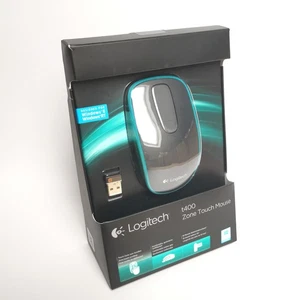 LOGITECH Zone Touch Mouse t400 schwarz grün . Maus neu, ungeöffnet in OVP - Bild 1 von 6