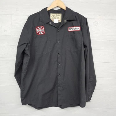 Camisa Mecánica Jesse James De Colección Ropa de Trabajo West Coast Choppers Talla L Foto 1 de 4