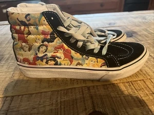 Disney Princess Vans High Top Mens Womens 5.5 Great Condition - Picture 1 of 10