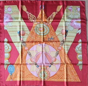 Bufanda Hermes Carre90 Tibet m1_1107 - Imagen 1 de 7