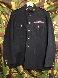 Original British Army Dress Jacket Major - WW2 Service Medals - 42" Chest - Picture 1 of 17