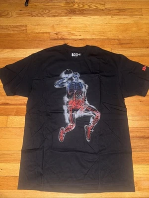 Camiseta Staple NYC X Ray Air Jordan Jumpman BRED Gráfica Hombres Talla Grande 83 Futures Foto 1 de 4