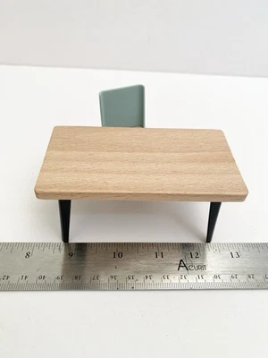 Miniature Dollhouse Table And Chair - Image 1 of 4