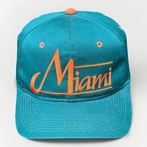 Vintage University Of Miami Hurricanes YoungAn Snapback Hat The Game 80s - Bild 1 von 4