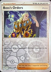 Pokemon TCG Boss's Orders 172/193 Reverse Holo Paldea Evolved - Picture 1 of 1