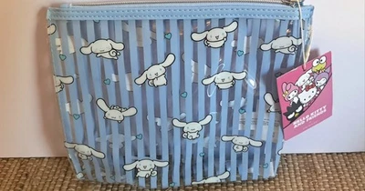 Hello Kitty Cinamonroll Clear Makeup Bag *NEW WITH TAGS* Carrying Case - Image 1 of 4