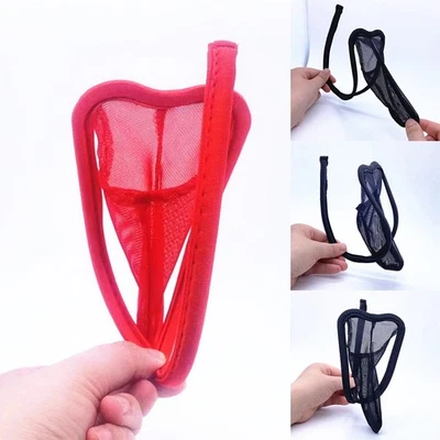 Stylischer Herren Slip C-String Bikini Slip Bulge Pouch Bequem Dessous - Bild 1 von 4