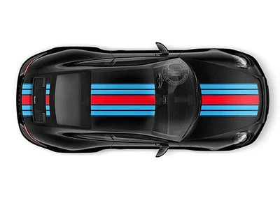 Racing Stripe Graphics Decal Sticker For Porsche 991 718 Boxster Cayman Vinyl - Image 1 of 4