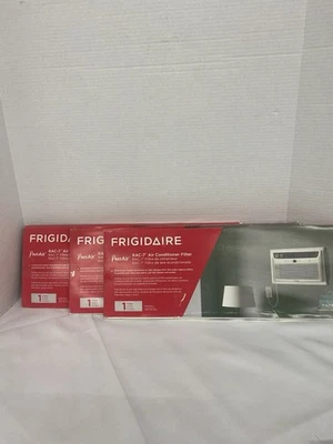3- Frigidaire RAC-7” Pureair Premium Allergen Air Filters Air Conditioner Filter - Image 1 of 2