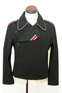 WWII German Elite officer panzer black wool wrap/jacket 3XL - Picture 1 of 1