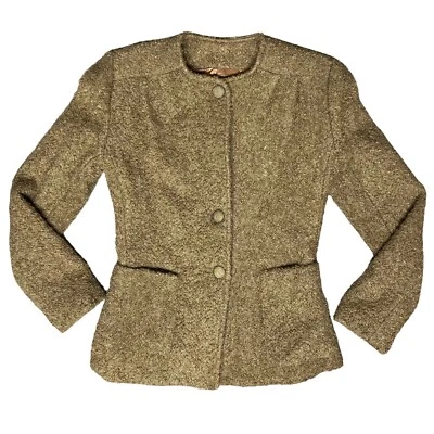 Carole Little For Saint Tropez West Wool Jacket Size 6 Women’s 1980’s - Image 1 of 4