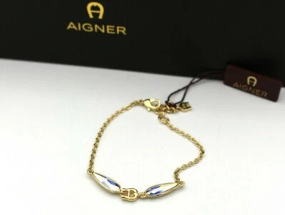 Aigner Damen Armband 17,5 cm mit Swarovski-Steinen Rosevergoldet A67124.B20 (c) - Bild 1 von 4