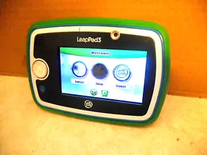 LEAPFROG LEAPPAD3 KIDS' LEARNING TABLET ONLY HI-PREFORMANCE GREEN NO VOL. WORKS - Picture 1 of 8