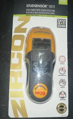 Zircon StudSensor HD70 Stud Finder with Wire Warning - Image 1 of 2
