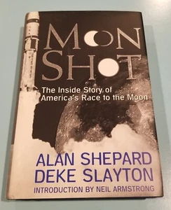 Alan Shepard Signed Autographed Book Moon Shot NASA Astronaut JSA COA - Picture 1 of 5