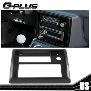 Fit For 81-88 Chevy El Camino Monte Carlo GMC Caballero Radio Face Plate Black - Foto 1 di 9