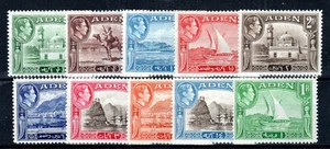 Aden 1939-48 Eigenschaften Zu 1r Sg 16-24 Mlh /MH - Imagen 1 de 1
