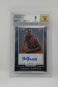 2015-16 Panini Prizm Autographs #93 Bobby Portis Rookie Bulls 🔥Beckett 9 MINT - Picture 1 of 6