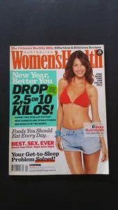 Australian Women's Health (Mag) Jan 2012- Health Fitness Beauty Food Weight loss - Picture 1 of 12