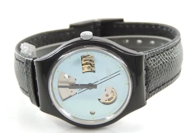 Orologio uomo Swatch Earth Summit automatico 23 Jewels AG 1991 - Immagine 1 di 4