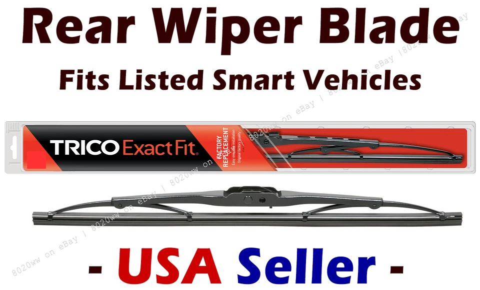 Limpiaparabrisas trasero - Estándar - se adapta a vehículos inteligentes listados (coche inteligente) - 13-1 Foto 1 de 1