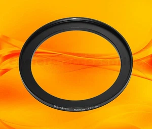 62mm to 72mm 62-72 Stepping Step Up Filter Ring Adapter 62-72mm 62mm-72mm (UK) - Picture 1 of 2