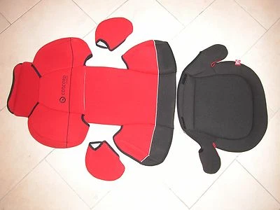 Original Bezug für Concord Lift EVO und EVO PT schwarz-rot NEU !!