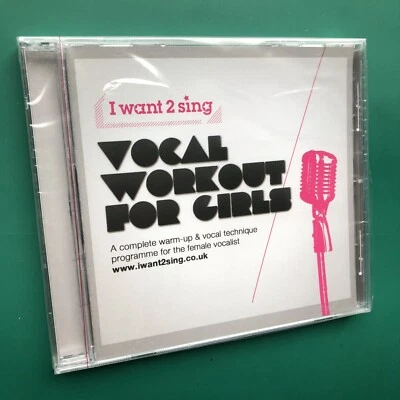 Natasha Andrews VOCAL WORKOUT FOR GIRLS Instruction CD Female Techniques Warm-up - Image 1 of 4