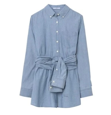 Vestido para mujer GANT RUGGER azul capri SM(I)LE 450821 talla X-pequeño Foto 1 de 3