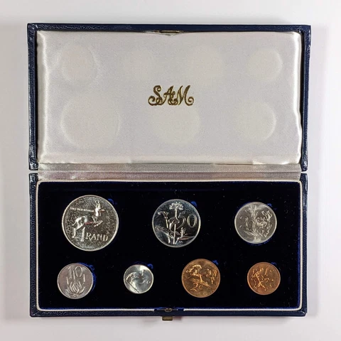 1966 South Africa Proof Set Cover