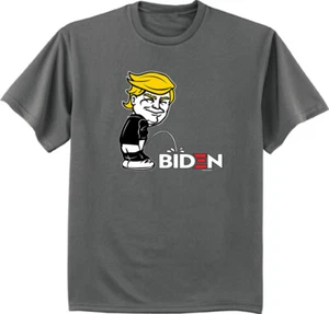 Trump 2024 Shirts Mens Anti Biden T-shirt Mens Clothing Apparel 2024 Election - Picture 1 of 1