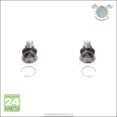 2X Kit Testina Braccio Oscillante Dx+Sx Sidem Ant Per Dacia Lodgy Renault Captur - Immagine 1 di 3