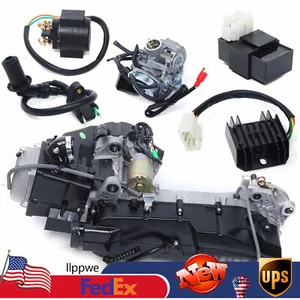 11"Long Case 4 Stroke Engine Motor GY6 Scooter ATV Auto Carburetor 150CC - Foto 1 di 16