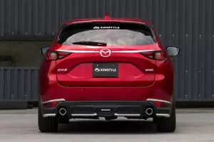 fits mazda cx5 cx-5 KF 2017-2022 rear diffuser skirt painted set Kenstyle - Foto 1 di 4