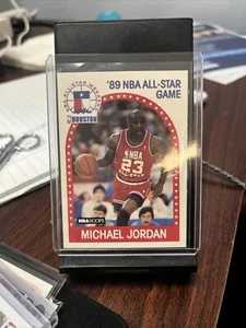 1989-90 NBA Hoops - All-Star Game #21 Michael Jordan - Picture 1 of 2