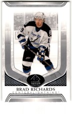 2020-21 SP Signature Edition Legends Brad Richards #1 Tampa Bay Lightning