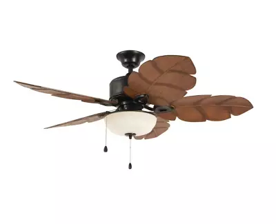 Home Decorators Collection 51422 Palm Cove 52 inch Natural Iron Ceiling Fan - Image 1 of 3