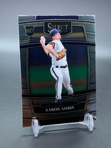2022 Panini Select Base Rookie #10 AARON ASHBY Milwaukee Brewers RC