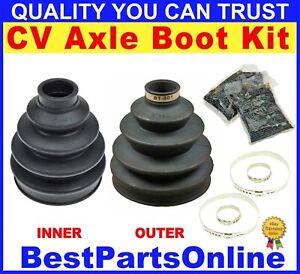 REAR Axle Inner & Outer CV Boot Kit for 02-05 FORD Explorer (4WD)