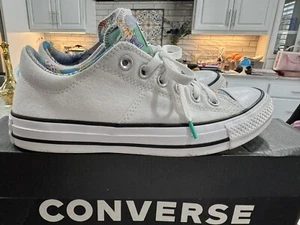 Size 8 - Converse Chuck Taylor All Star OX White W/Box - Picture 1 of 7